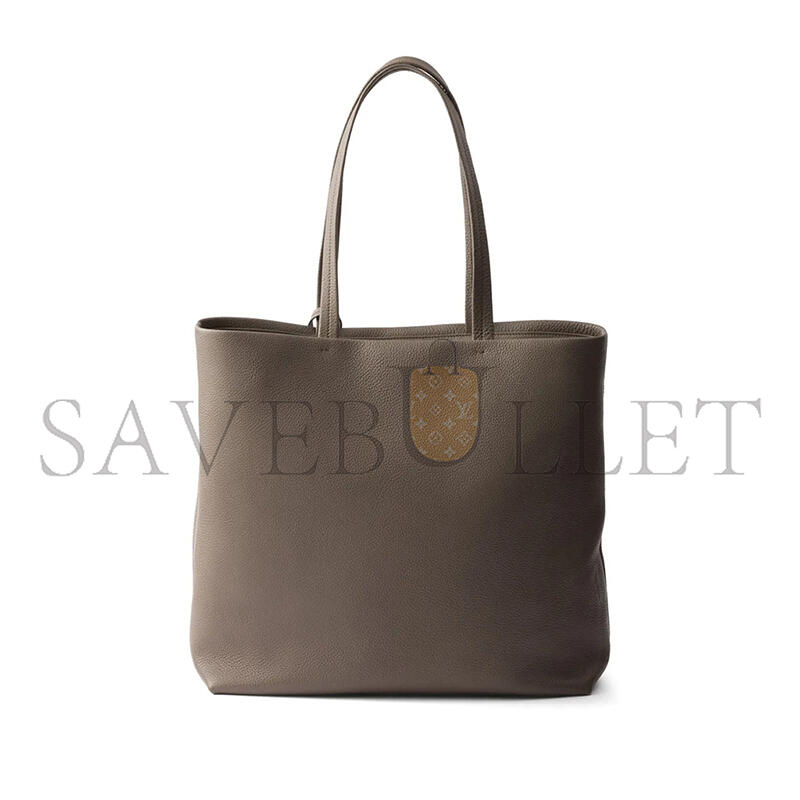 Pra*a leather tote 2vg130 (38*37*12cm)
